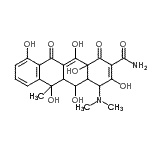 CAS#: 14206-58-7, 4-(Dimethylamino)-3,5,6,10,12,12alpha-Hexahydroxy-6-Methyl-1,11-Dioxo-1,4,4A,5,5A,6,11,12alpha-Octahydro-2-Tetracenecarboxamide