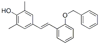 CAS#: 142115-52-4, 2,6-Dimethyl-4-[(E)-2-[2-(Phenylmethoxy)Phenyl]Ethenyl]Phenol