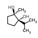 CAS#: 142169-27-5, (1S,2R)-1-Isopropyl-2-Methyl-1,2-Cyclopentanediol