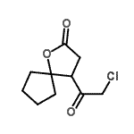 CAS#: 142183-74-2, 4-(Chloroacetyl)-1-Oxaspiro[4.4]Nonan-2-One