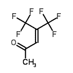 CAS#: 1422-36-2, 5,5,5-Trifluoro-4-(Trifluoromethyl)-3-Penten-2-One