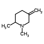 CAS#: 142209-32-3, 1,2-Dimethyl-5-Methylenepiperidine