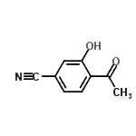 CAS#: 14221-77-3, 4-Acetyl-3-Hydroxybenzonitrile