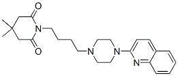 CAS#: 142336-22-9, 4,4-Dimethyl-1-[4-(4-Quinolin-2-Ylpiperazin-1-Yl)Butyl]Piperidine-2,6-Dione