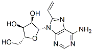 CAS 登录号：142386-40-1， (2R,3R,4S,5R)-2-(6-氨基-8-乙烯基嘌呤-9-基)-5-(羟基甲基)四氢呋喃-3,4-二醇