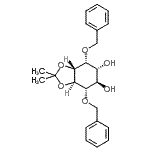 CAS#: 142435-92-5, (3aR,4R,5R,6R,7S,7aR)-4,7-Bis(Benzyloxy)-2,2-Dimethylhexahydro-1,3-Benzodioxole-5,6-Diol