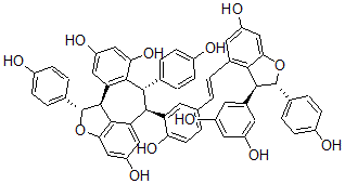 CAS#: 142449-89-6, Vitisin A