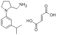CAS#: 142469-93-0, (-)-1-(3-(1-Methylethyl)Phenyl)-2-Pyrrolidinemethanamine Fumarate