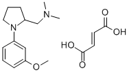 CAS#: 142470-01-7, (-)-N,N-Dimethyl-1-(3-Methoxyphenyl)-2-Pyrrolidinemethanamine Fumarate
