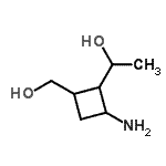 CAS#: 142494-33-5, 1-[2-Amino-4-(Hydroxymethyl)Cyclobutyl]Ethanol