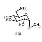 CAS#: 14257-74-0, Methyl 6-Amino-6-Deoxyhexopyranoside Hydrochloride (1:1)