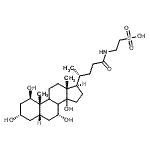 CAS#: 142608-64-8, 2-{[(1beta,3alpha,5beta,7alpha,8xi,9xi,14xi)-1,3,7,14-Tetrahydroxy-24-Oxocholan-24-Yl]Amino}Ethanesulfonic Acid