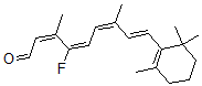 CAS#: 142632-01-7, (2Z,4E,6Z,8E)-4-Fluoro-3,7-Dimethyl-9-(2,6,6-Trimethyl-1-Cyclohexenyl)Nona-2,4,6,8-Tetraenal