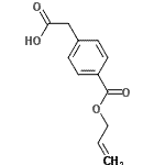 CAS 登录号：142650-93-9， {4-[(烯丙氧基)羰基]苯基}乙酸