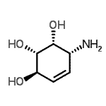 CAS#: 142796-97-2, (1R,2S,3R,6R)-6-Aminocyclohex-4-Ene-1,2,3-Triol