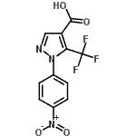 CAS#: 142818-02-8, 1-(4-Nitrophenyl)-5-(Trifluoromethyl)-1H-Pyrazole-4-Carboxylic Acid