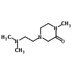 CAS#: 142877-39-2, 4-[2-(Dimethylamino)Ethyl]-1-Methyl-2-Piperazinone