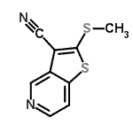CAS#: 142892-33-9, 2-(Methylsulfanyl)Thieno[3,2-c]Pyridine-3-Carbonitrile