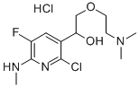 CAS#: 142934-88-1, 1-(2-Chloro-5-Fluoro-6-Methylaminopyridin-3-Yl)-2-(2-Dimethylaminoethoxy)Ethanol Hydrochloride