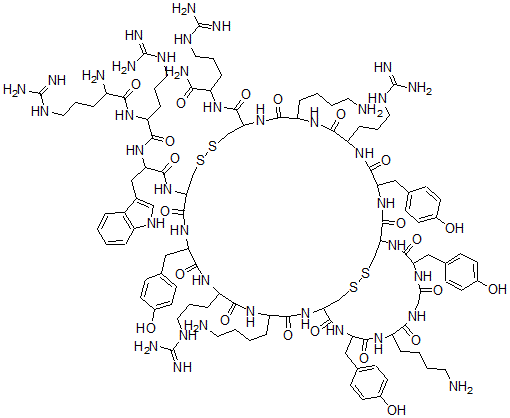 CAS 登录号：142960-16-5， (酪氨酰(5,12),赖氨酰(7))-Polyphemusin II 肽