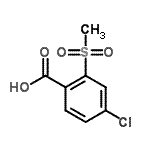 CAS#: 142994-03-4, 4-Chloro-2-(Methylsulfonyl)Benzoic Acid