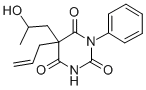 CAS 登录号：14305-83-0， 5-烯丙基-5-(beta-羟基丙基)-N-苯基巴比妥酸