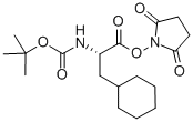 CAS#: 143118-52-9, (S)-[1-(Cyclohexylmethyl)-2-[(2,5-Dioxo-1-Pyrrolidinyl)Oxy]-2-Oxoethyl]-Carbamic Acid 1,1-Dimethylethyl Ester