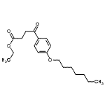 CAS#: 143134-90-1, Ethyl 4-[4-(Heptyloxy)Phenyl]-4-Oxobutanoate