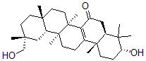 CAS#: 143183-47-5, (3R,4aR,6aS,6bS,8aS,11R,12aR,14bS)-3-Hydroxy-11-(Hydroxymethyl)-4,4,6a,6b,8a,11,14b-Heptamethyl-2,3,4a,5,7,8,9,10,12,12a,13,14-Dodecahydro-1H-Picen-6-One