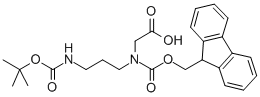CAS#: 143192-31-8, N-[3-[[(1,1-Dimethylethoxy)Carbonyl]Amino]Propyl]-N-[(9H-Fluoren-9-Ylmethoxy)Carbonyl]-Glycine