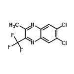 CAS#: 143309-87-9, 6,7-Dichloro-2-Methyl-3-(Trifluoromethyl)Quinoxaline