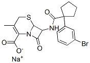 CAS#: 143407-74-3, Sodium 7-[[1-(3-Bromophenyl)Cyclopentanecarbonyl]Amino]-3-Methyl-8-Oxo-5-Thia-1-Azabicyclo[4.2.0]Oct-2-Ene-2-Carboxylate