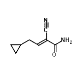 CAS#: 143420-54-6, (2E)-2-Cyano-4-Cyclopropyl-2-Butenamide