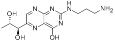 CAS#: 143460-23-5, 2-(3-Aminopropylamino)-6-[(1R,2S)-1,2-Dihydroxypropyl]-1H-Pteridin-4-One