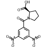 CAS#: 143492-63-1, 1-(3,5-Dinitrobenzoyl)-D-Proline
