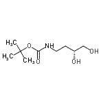 CAS#: 143565-80-4, 2-Methyl-2-Propanyl [(3R)-3,4-Dihydroxybutyl]Carbamate