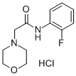 CAS 登录号：143579-16-2， N-(2-氟苯基)-2-吗啉-4-基乙酰胺盐酸盐