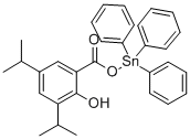 CAS#: 143716-16-9, Tri(Phenyl)Stannyl 2-Hydroxy-3,5-Di(Propan-2-Yl)Benzoate