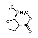 CAS#: 143789-14-4, Methyl (2S,3R)-2-Methoxytetrahydro-3-Furancarboxylate