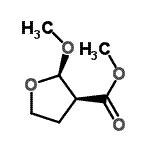 CAS#: 143789-16-6, Methyl (2R,3S)-2-Methoxytetrahydro-3-Furancarboxylate
