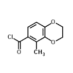 CAS#: 143809-23-8, 5-Methyl-2,3-Dihydro-1,4-Benzodioxine-6-Carbonyl Chloride
