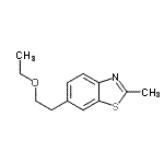 CAS#: 1439-74-3, 6-(2-Ethoxyethyl)-2-Methyl-1,3-Benzothiazole