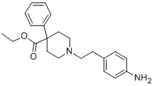 CAS#: 144-14-9, Ethyl 1-[2-(4-Aminophenyl)Ethyl]-4-Phenylpiperidine-4-Carboxylate