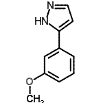 CAS#: 144026-74-4, 3-(3-Methoxyphenyl)-1H-Pyrazole