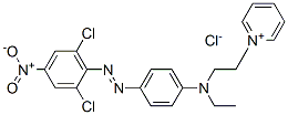 CAS#: 14408-20-9, 1-[2-[[4-[(2,6-Dichloro-4-Nitrophenyl)Azo]Phenyl]Ethylamino]Ethyl]Pyridinium Chloride