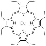 CAS#: 14409-63-3, ((2,3,7,8,12,13,17,18)-Octaethylporphinato)copper (II)