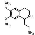 CAS#: 14421-47-7, 2-(6,7-Dimethoxy-1,2,3,4-Tetrahydro-1-Isoquinolinyl)Ethanamine