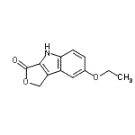 CAS#: 144259-19-8, 7-Ethoxy-1,4-Dihydro-3H-Furo[3,4-b]Indol-3-One