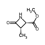 CAS#: 144452-34-6, Methyl (2S,3S)-3-Methyl-4-Oxo-2-Azetidinecarboxylate