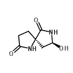 CAS#: 144466-57-9, (5R,8S)-8-Hydroxy-1,7-Diazaspiro[4.4]Nonane-2,6-Dione